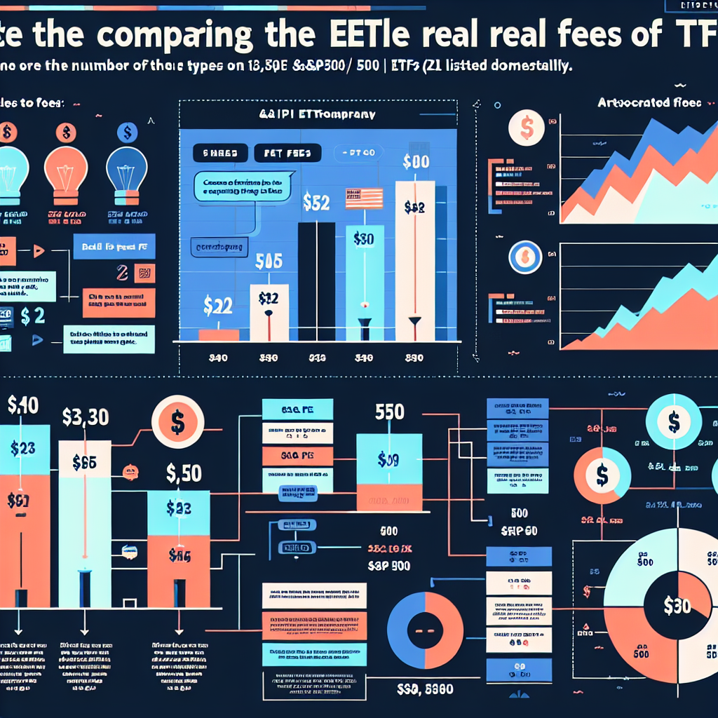 ETF 실제 수수료 비교하는 방법 (국내상장 S&P500 ETF 13종 실제 수수료 정리)