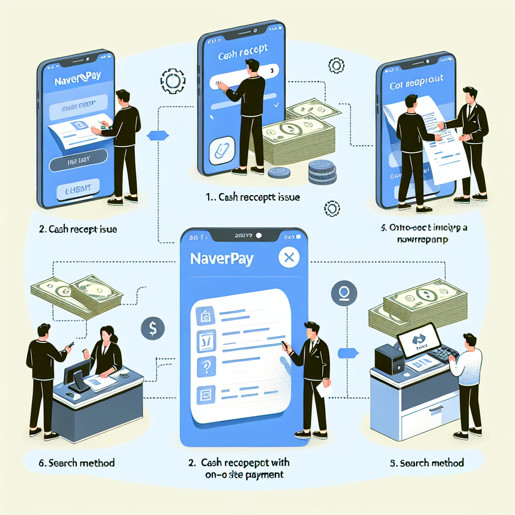 네이버페이 현금영수증 발급 / 조회 방법 정리 (현장결제시 현금영수증)