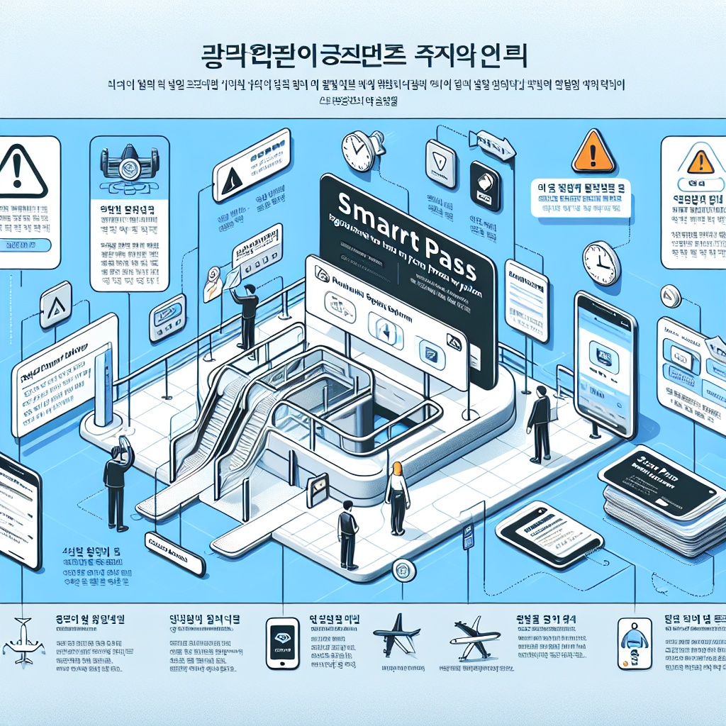 인천공항 스마트패스 등록방법 및 유의사항 반드시 확인