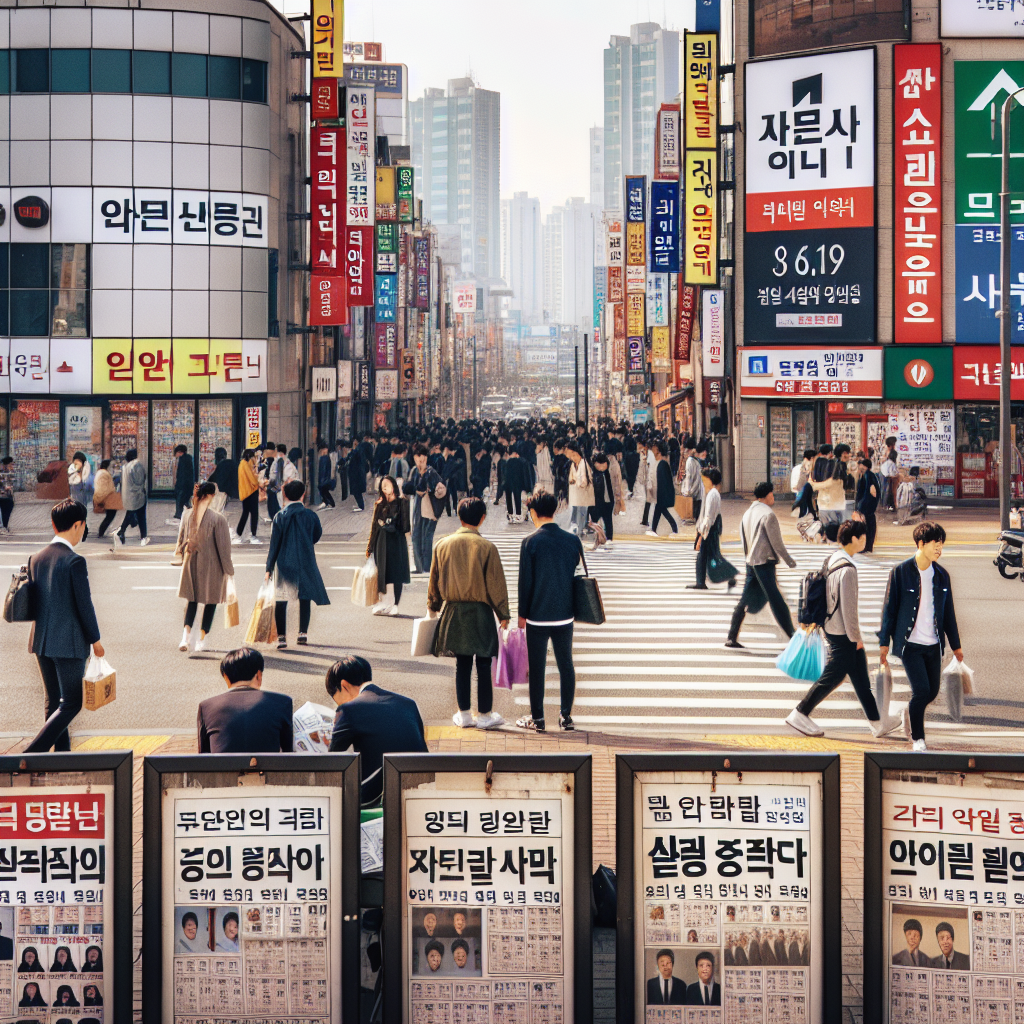 수원 교차로 구인 구직 및 신문 부동산 정보 확인