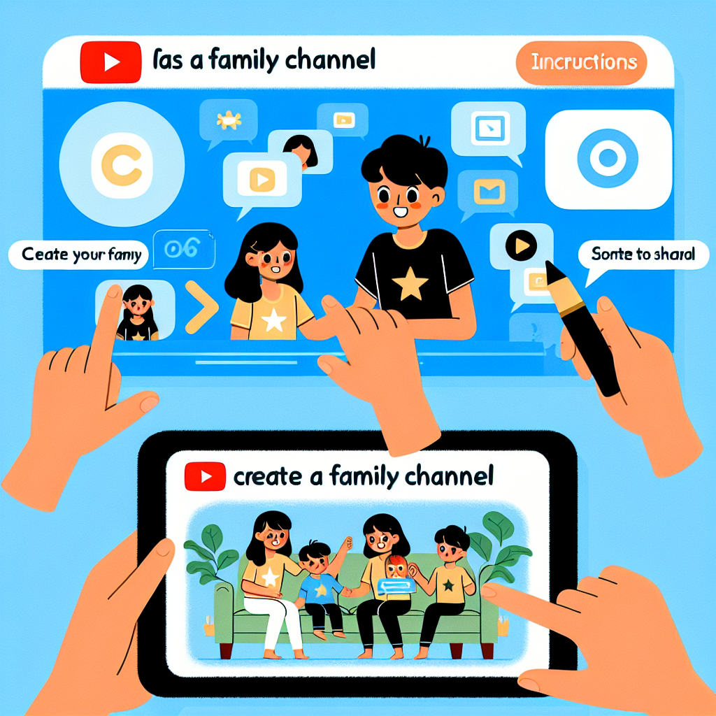 유튜브 프리미엄 가족 공유 방법 (가족 채널 만들기)